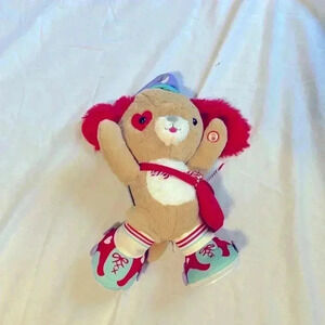 Hallmark Valentine Special Delivery Roller Skating Pup Singing Plush
